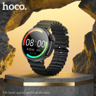 Fitness Watch Hoco Y18 Smart sports watch(call version) [Black]