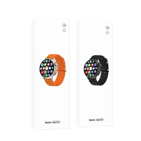 Fitness Watch Hoco Y18 Smart sports watch (call version) [Gold]