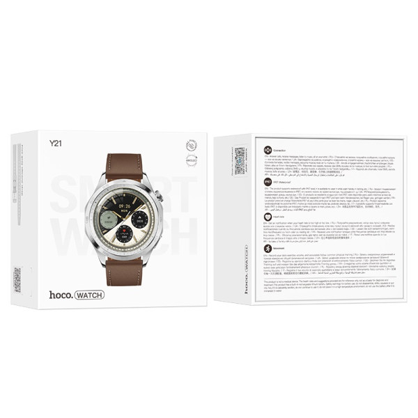 Smart Watch Hoco Y21 Amoled (Call Version) [Silver]