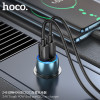 Incarcatod auto Hoco Z48 Tough 2 USB-C (40W) [Metal-Gray]