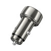 Incarcator auto Hoco Z50 Leader dual port (PD30W+QC3.0) [Metal-Gray]