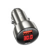 Incarcator auto Hoco Z50 Leader dual port (PD30W+QC3.0) [Metal-Gray]