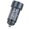 Incarcator auto Hoco Z57A Glorious PD30W+QC3.0 car charger [Metal Grey]