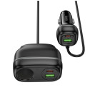 Incarcator auto Hoco Z59A Rank 96W(2C2A) cigarette lighter slot car charger [Black]
