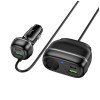 Incarcator auto Hoco Z59A Rank 96W(2C2A) cigarette lighter slot car charger [Black]