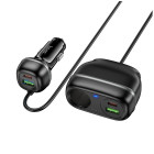 Incarcator auto Hoco Z59A Rank 96W(2C2A) cigarette lighter slot car charger [Black]