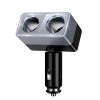 adaptor de încărcare auto / splitter brichetă Hoco Z65 [Black]
