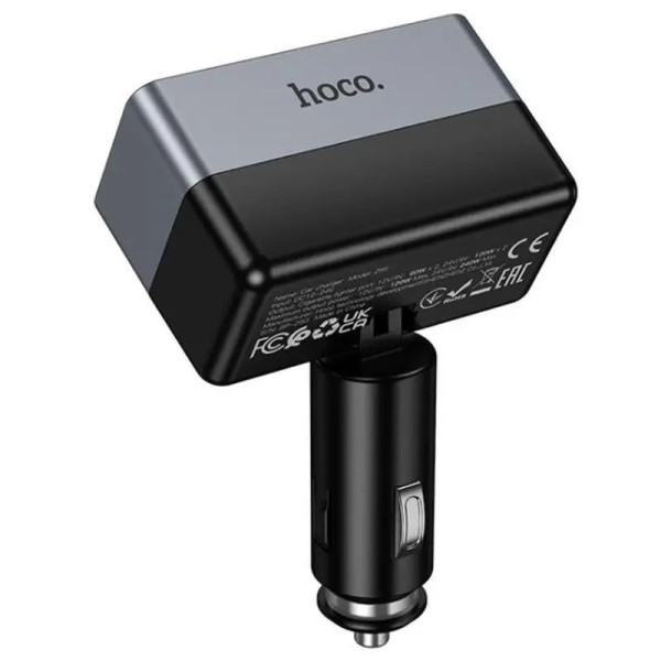 Incarcator auto Hoco Z65A Smart PD45W (2C1A) [Black]