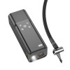 Pompa de aer Hoco ZP7 Maddy portable smart air pump(5000mAh) [Black]