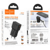 Incarcator de retea Hoco AC24 Mini universal travel charger (PD25W+QC3.0) [Black]