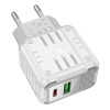 Incarcator de retea Hoco C135A Charm single port (PD20W+QC3.0) [White]