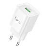 Зарядное устройство Hoco C145A Charm single port (QC3.0) [White]
