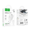 Incarcator de retea  Hoco C147A Charm charger set Type-C to Type-C (PD20W+QC3.0) [White]