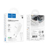 Зарядное устройство Hoco C148A Charm single port charger set Type-C to Type-C (PD30W) [White]