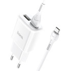 Зарядное устройство Hoco C88A Star round + Кабель Micro USB (2.4A) [White]