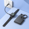 Беспроводная зарядка Hoco CW58 Multifunctional iWatch wireless charger [Black]
