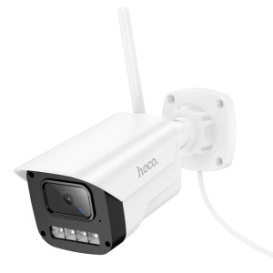 Outdoor camera Hoco D4 Outdoor gun-type HD camera(EU) [White]