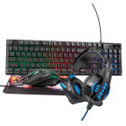 Игровой сет Hoco DI54 Luster keyboard mouse headset set(RU version) [Black]