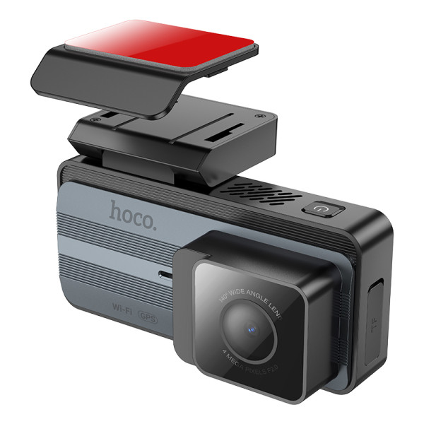 Видеорегистратор Hoco DV11 driving recorder 2K display GPS [Silvery-Gray]