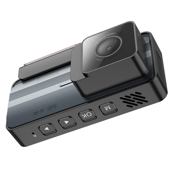 Видеорегистратор Hoco DV11 driving recorder 2K display GPS [Silvery-Gray]
