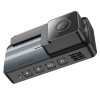 Видеорегистратор Hoco DV12 driving recorder 2K display GPS (with rear camera) [Silvery-Gray]