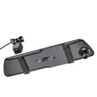 Видеорегистратор DV4 rearview mirror driving recorder 4.5-inch (dual-channel) [Iron-Gray]
