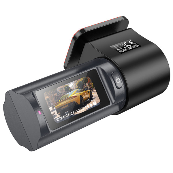 Видеорегистратор Hoco DV7 2K display hidden driving recorder [Black]
