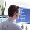 Bluetooth casca Hoco E60 Brightness business BT headset [Black]