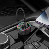 FM Модулятор Hoco E82 PD30W+QC3.0 car BT FM transmitter [Black]
