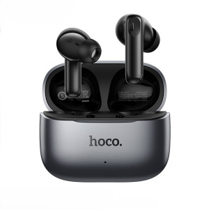 Casti Hoco EQ27 Fun ANC+ENC smart AI translation headset [Metal Grey]