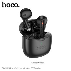 Наушники Hoco EW201 Graceful true wireless BT headset [Black]