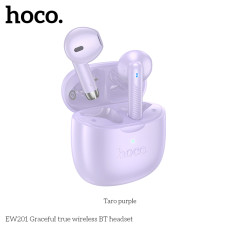 Наушники Hoco EW201 Graceful true wireless BT headset [Purple]