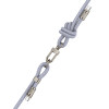 Cablu Hoco GH7 Elegant series adjustable messenger lanyard Type-c to Type-C (rechargeable) [Denim-Blue]