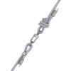 Cablu Hoco GH7 Elegant series adjustable messenger lanyard Type-c to IP (rechargeable) [Denim-Blue]
