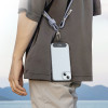 Cablu Hoco GH7 Elegant series adjustable messenger lanyard Type-c to IP (rechargeable) [Denim-Blue]