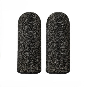Suporturi pentru degete Hoco GM4 Phantom Superconducting fiber mobile game finger cots [Black and Silver]