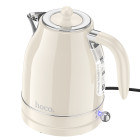 Ceainic electric Hoco HE10 1.7L retro electric kettle (EU) [Milky-White]