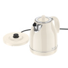 Ceainic electric Hoco HE10 1.7L retro electric kettle (EU) [Milky-White]