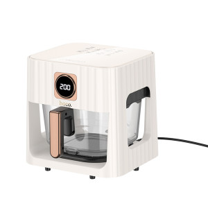 Аэрогриль Hoco HE22 4.5L borosilicate glass air fryer with touch screen(EU) [White]