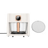 Аэрогриль Hoco HE22 4.5L borosilicate glass air fryer with touch screen(EU) [White]