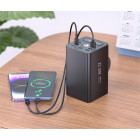 Power Bank Hoco J138 Distant 22.5W+PD20W+DC12V multi-function (60000mAh) [Black]