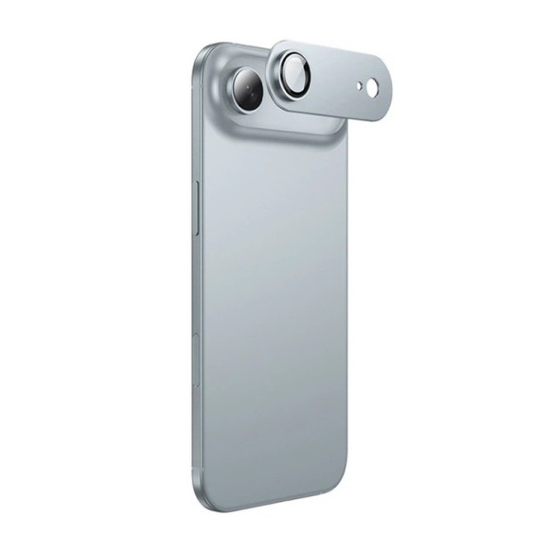 Lentile de protectie Hoco Armor metal frame lens glass iphone 17Air(V16) [grey]