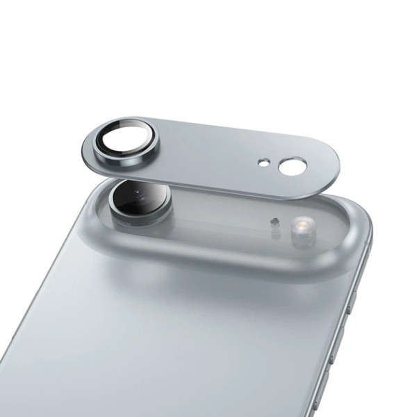 Lentile de protectie Hoco Armor metal frame lens glass iphone 17Air(V16) [grey]