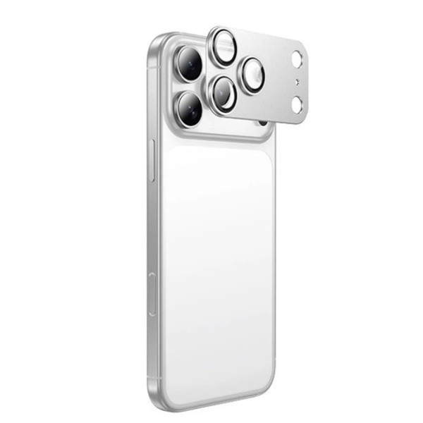 Защитные линзы Hoco Armor metal frame lens glass iphone 17 Pro Max(V16) [silver]