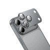 Lentile de protectie Hoco Armor metal frame lens glass iphone 17 Pro Max(V16) [space grey]