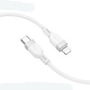 Cablu Hoco X109 Energy PD silicone charging data cable iP (L=1M) [White]
