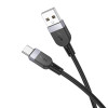 Cablu Hoco X109 silicone charging data cable Type-C (L=3M) [Black]