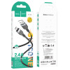 Cablu Hoco X109 silicone charging data cable Micro (L=2M) [Black]