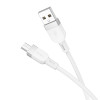 Cablu Hoco X109 silicone charging data cable Micro (L=1M) [White]