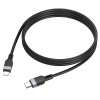 Кабель Hoco X109 PD silicone charging data cable iP (L=3M) [Black]